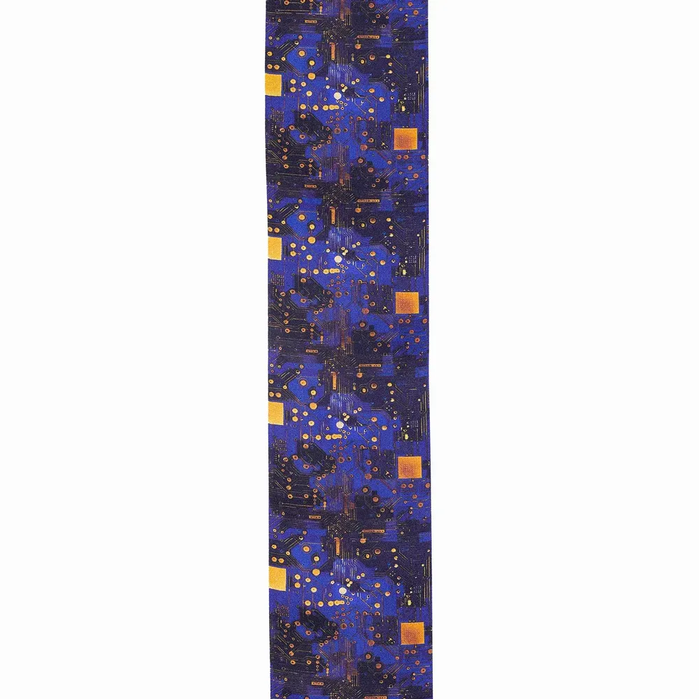 Pinces - Chipped Blue Silk Twilly - ELCIELA