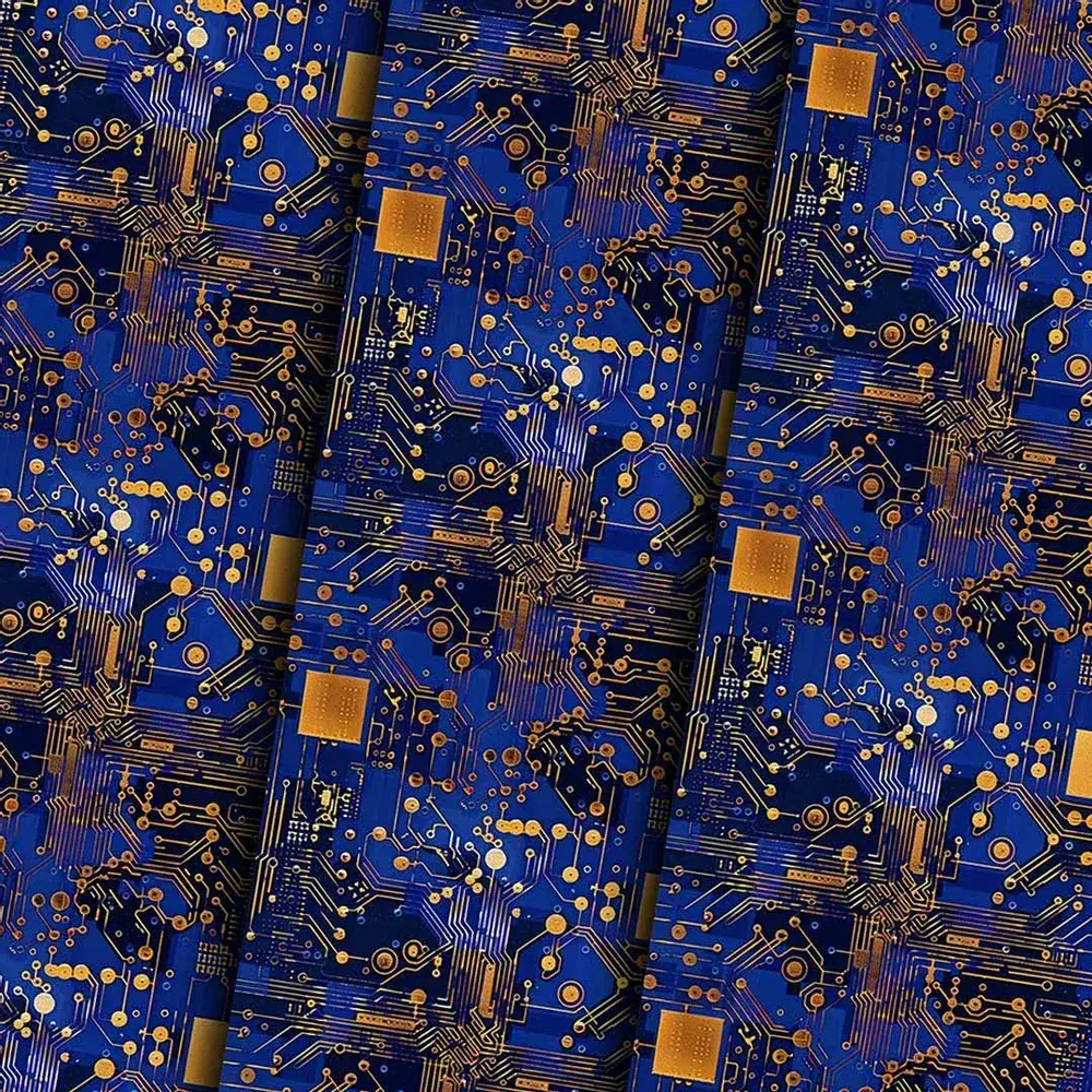 Pinces - Chipped Blue Silk Twilly - ELCIELA