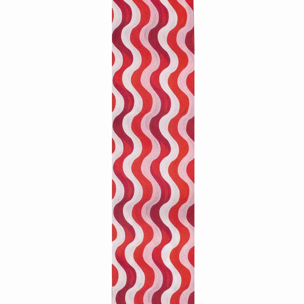 Accessoires cheveux - Red Line Silk Twilly - ELCIELA
