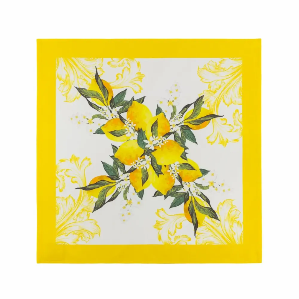 Everyday plates - Sunshine Citrus Napkins Set of 4 - TIME FOR TEA