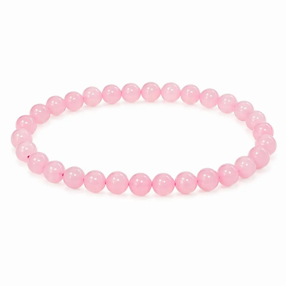 Home fragrances - Rose Quartz Beads Bracelet 6mm - ARABESK