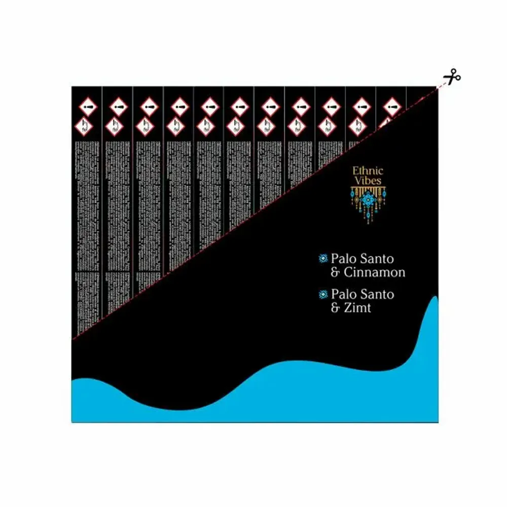 Home fragrances - Incense Fragrances & Sens Ethnic Vibes Palo Santo & Cinnamon Masala 15g - ARABESK
