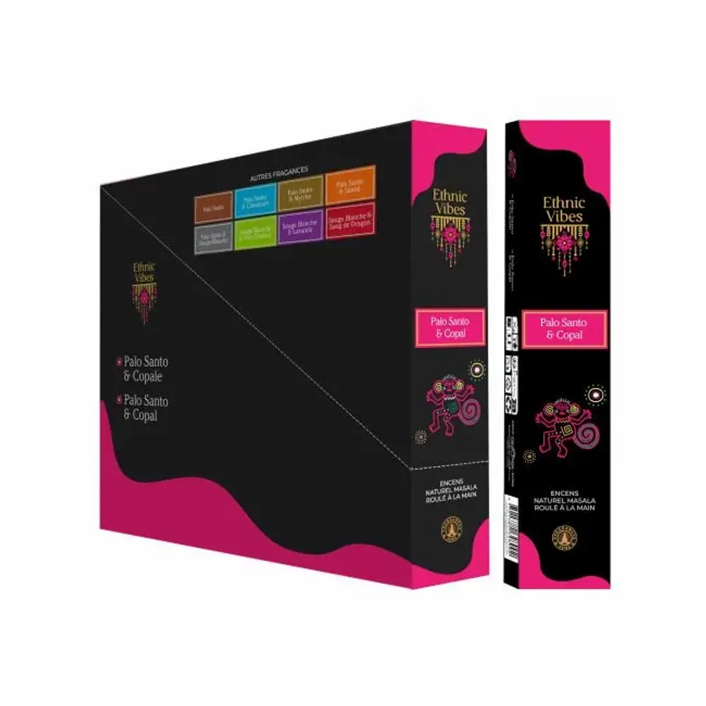 Home fragrances - Cense Fragrances & Sens Ethnic Vibes Palo Santo & Copal Masala 15g - ARABESK