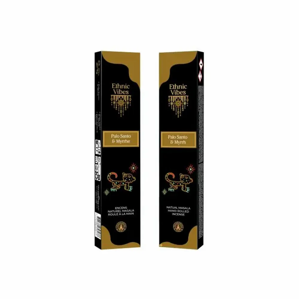Home fragrances - Incense Fragrances & Sens Ethnic Vibes Palo Santo & Myrrh Masala 15g - ARABESK