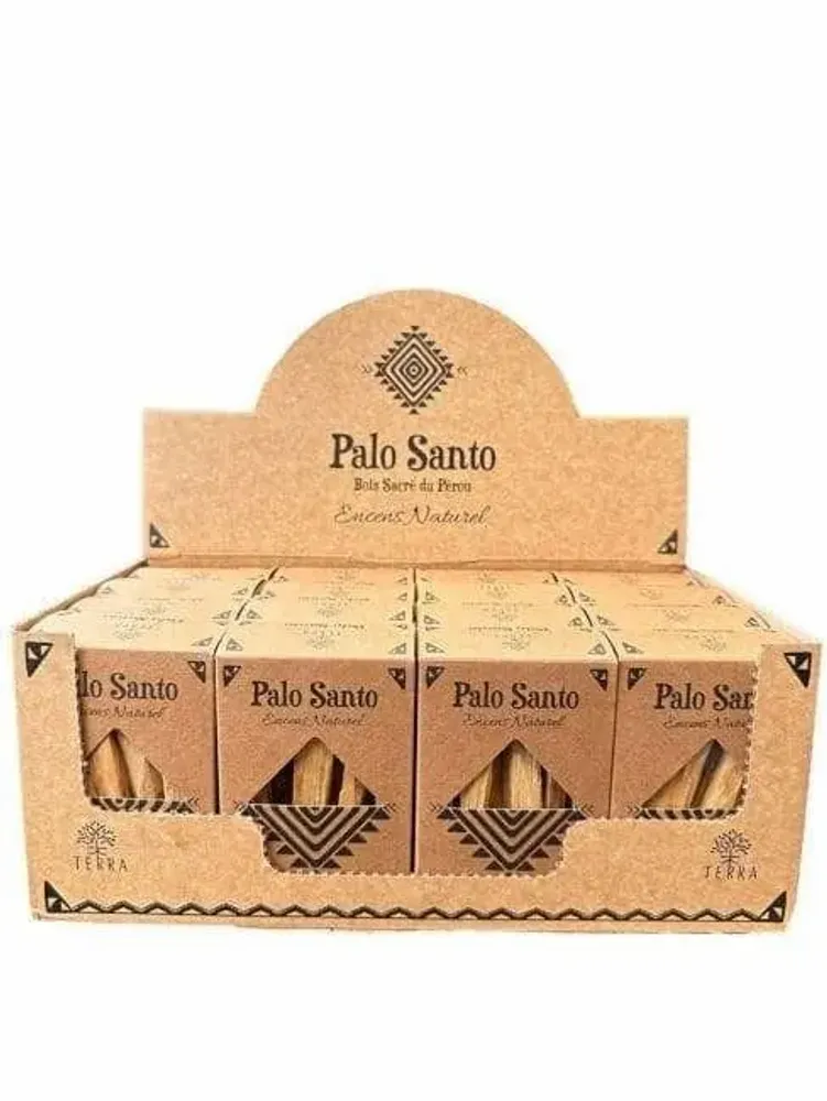Home fragrances - Display Stand 16 Boxes 70g Palo Santo Sticks - ARABESK