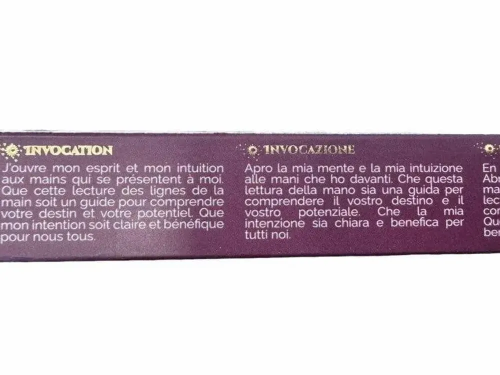 Home fragrances - Incense Fragrances & Senses Esoterik Vibes Magic Hand Masala - Box Of 12 Packs (15g) - ARABESK