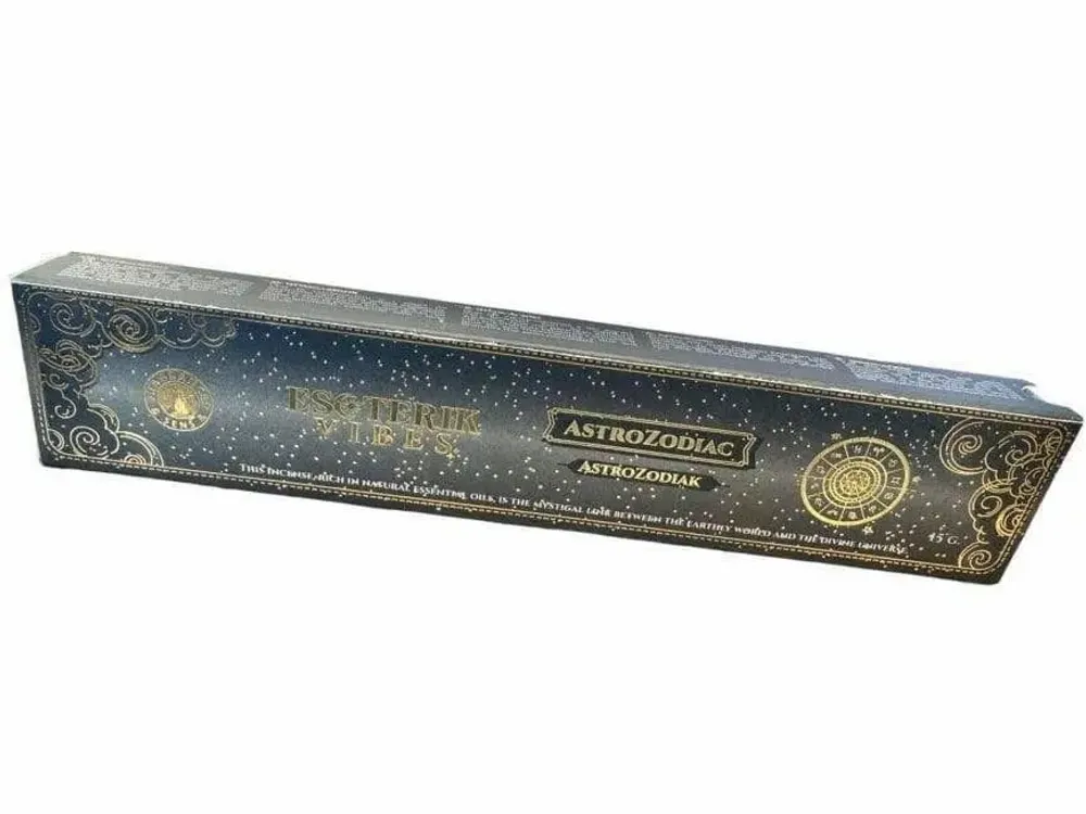 Home fragrances - Incense Fragrances & Senses Esoterik Vibes Astrozodiac Masala - Box of 12 packs (15g) - ARABESK