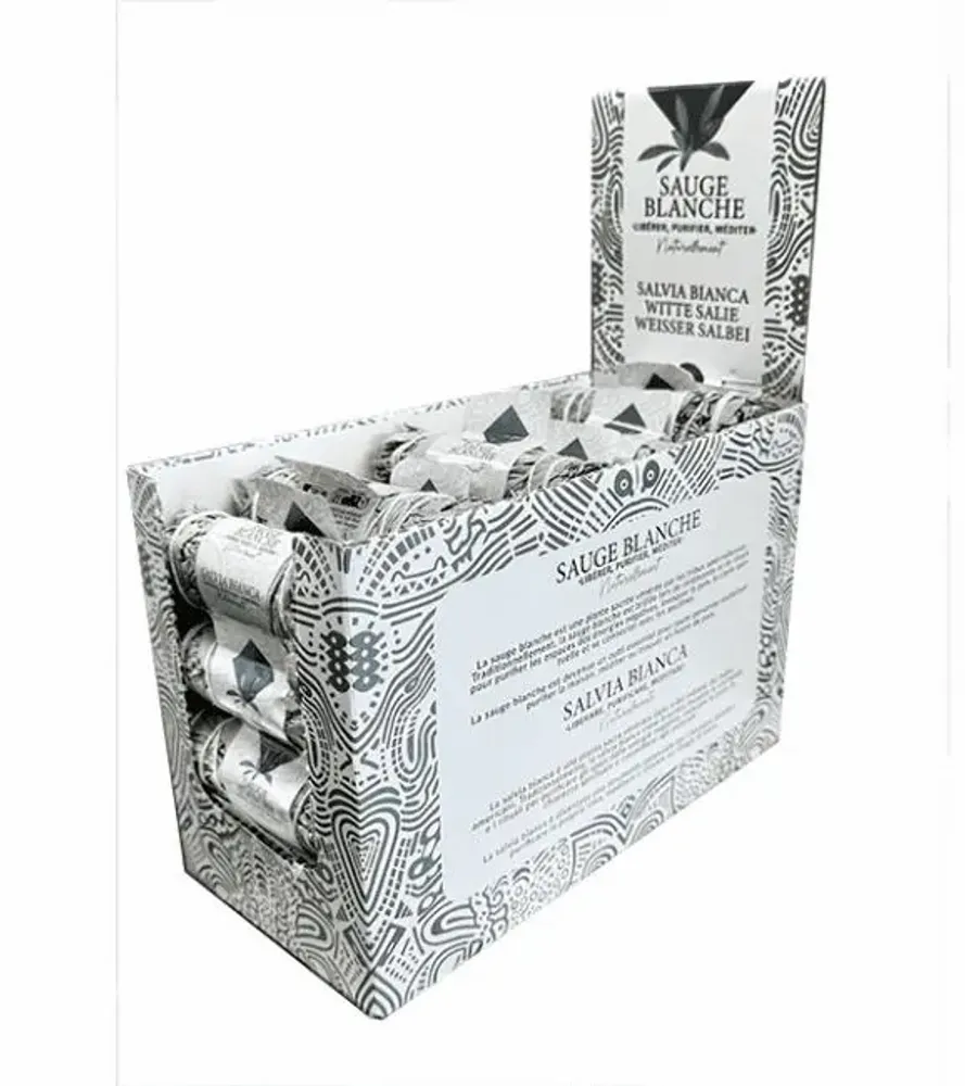 Home fragrances - Display California White Sage 25-30g - 10cm x24 - ARABESK