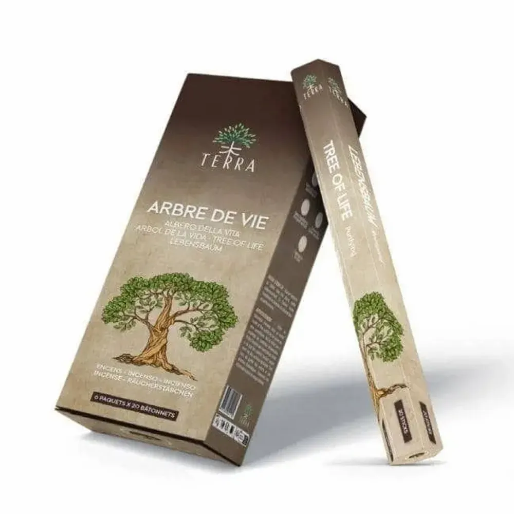 Home fragrances - Terra Charcoal Free Incense Hexa - Tree of Life 30g - ARABESK