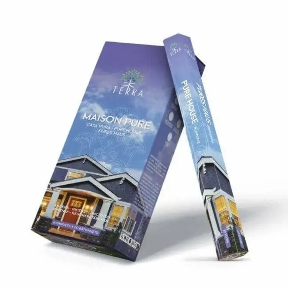 Home fragrances - Terra Charcoal Free Incense Hexa - Maison Pure 30g - ARABESK