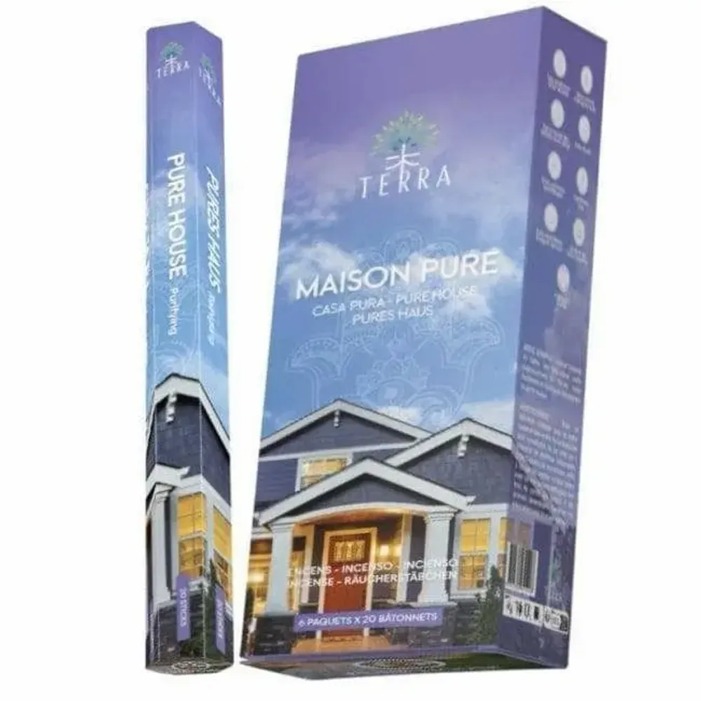 Home fragrances - Terra Charcoal Free Incense Hexa - Maison Pure 30g - ARABESK