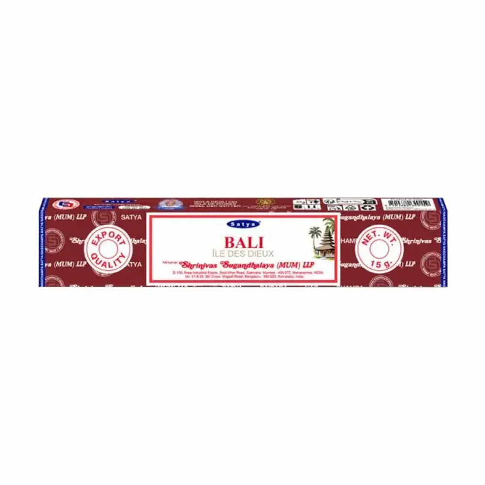 Home fragrances - Satya Bali Incense 15g - ARABESK