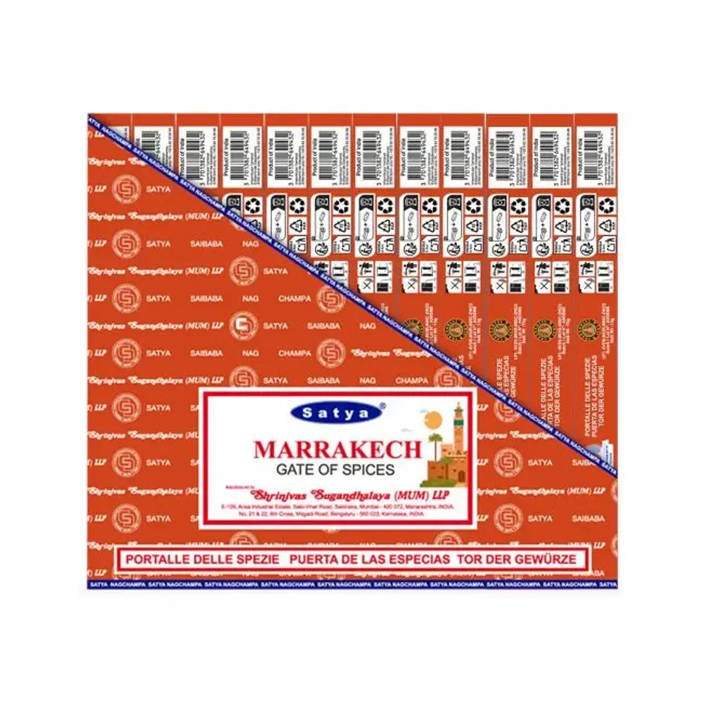 Parfums d'intérieur - Encens Satya Marrakech 15g - ARABESK