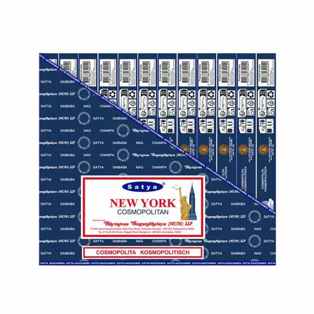 Parfums d'intérieur - Encens Satya New York 15g - ARABESK