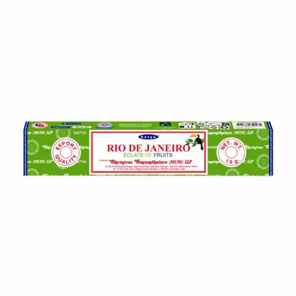 Parfums d'intérieur - Encens Satya Rio De Janeiro 15g - ARABESK