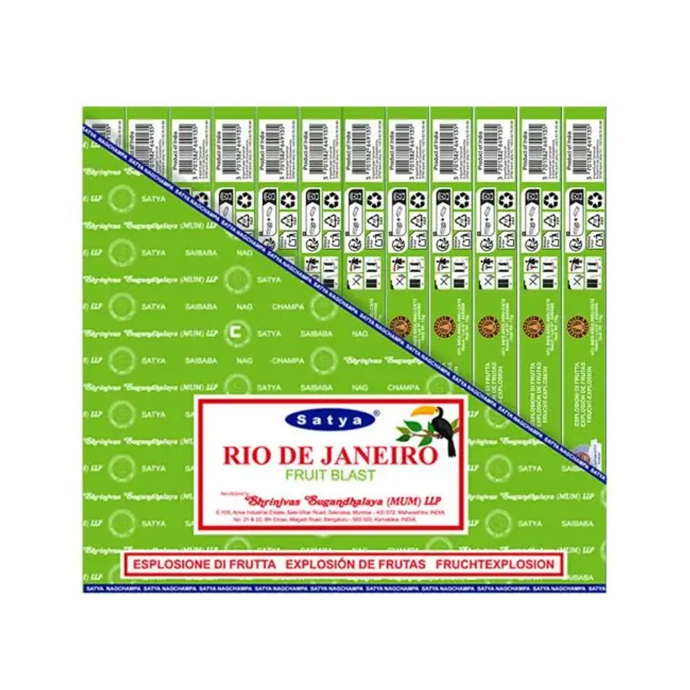 Parfums d'intérieur - Encens Satya Rio De Janeiro 15g - ARABESK