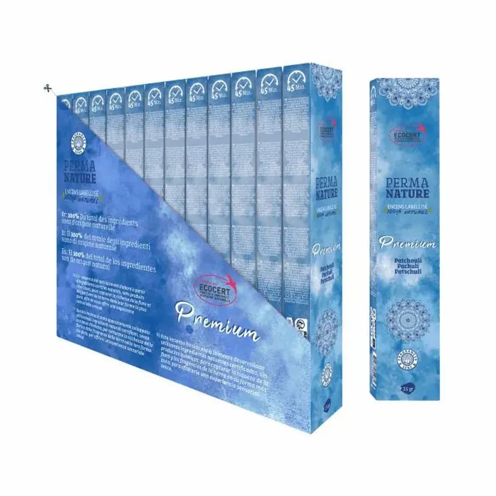 Home fragrances - Patchouli Premium Perma Nature Ecocert-Fair Trade Labeled © 15g - ARABESK