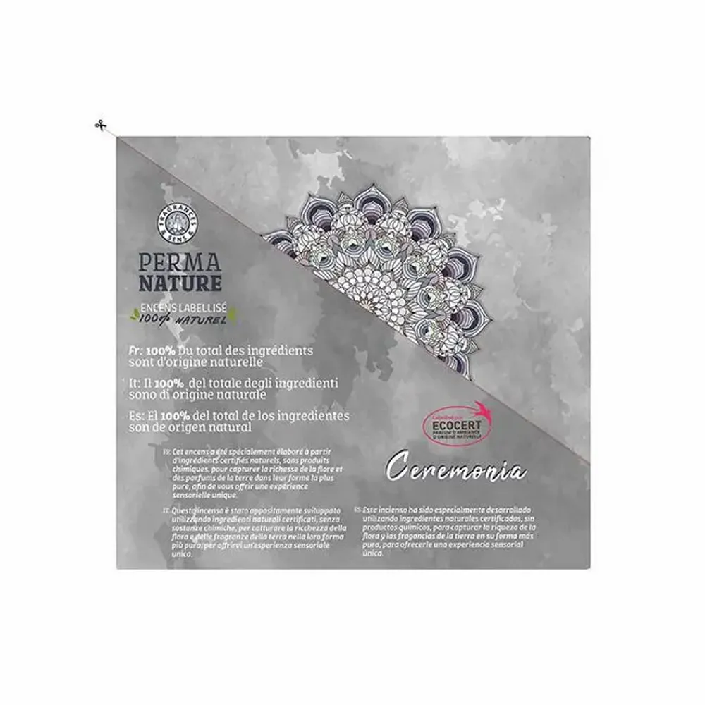 Home fragrances - Perma Nature Ceremonia White Sage Ecocert-Fair Trade Labeled 15g - ARABESK