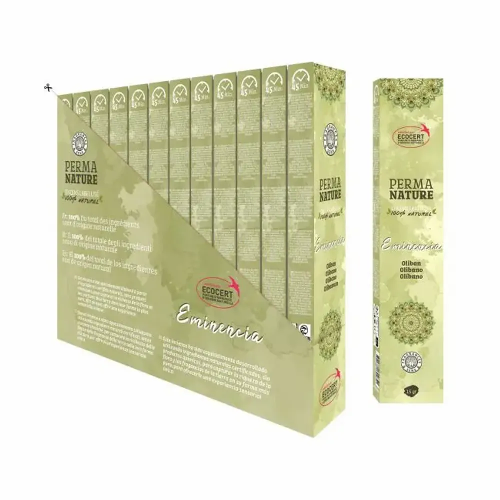 Parfums d'intérieur - Perma Nature Eminencia Oliban Labellisé Ecocert Et Commerce Equitable Mondial 15g - ARABESK