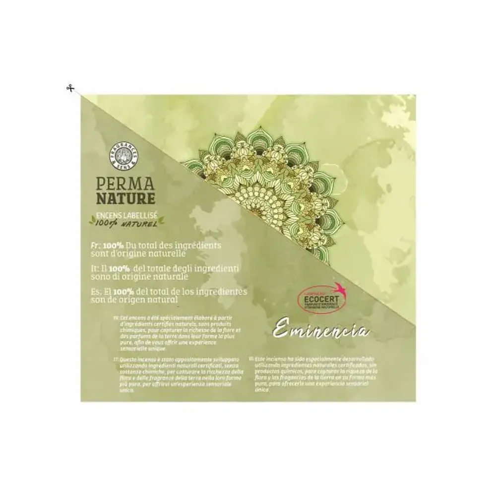 Parfums d'intérieur - Perma Nature Eminencia Oliban Labellisé Ecocert Et Commerce Equitable Mondial 15g - ARABESK