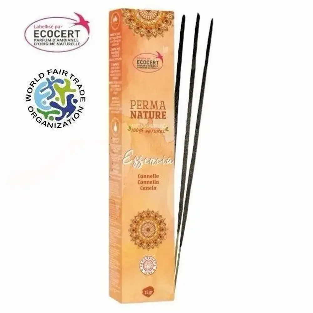 Home fragrances - Perma Nature Essencia Cinnamon Ecocert-Fair Trade Labeled 15g - ARABESK