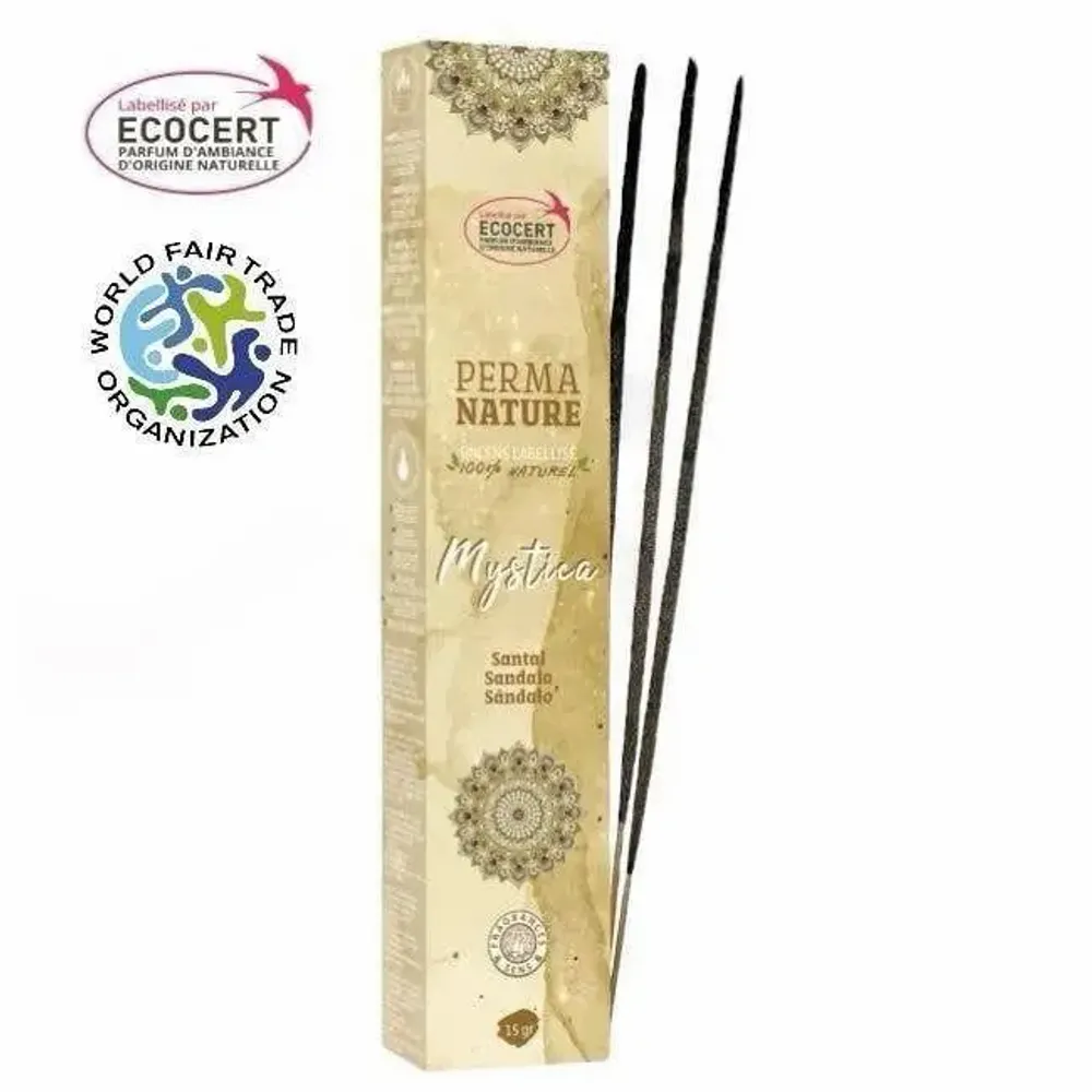 Home fragrances - Perma Nature Mystica Sandalwood Ecocert-Fair Trade Labeled 15g - ARABESK