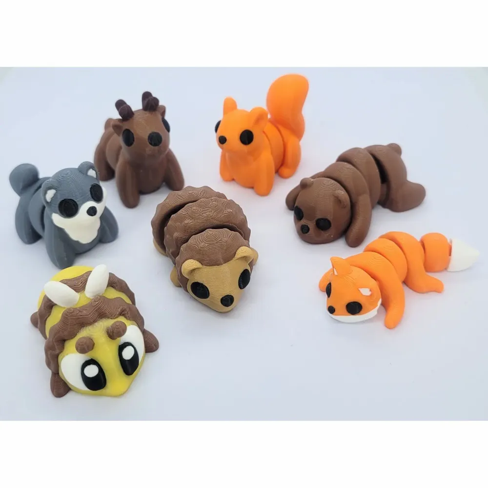 Gifts - Collectible mini forest animal figurines - ZANIMIZ