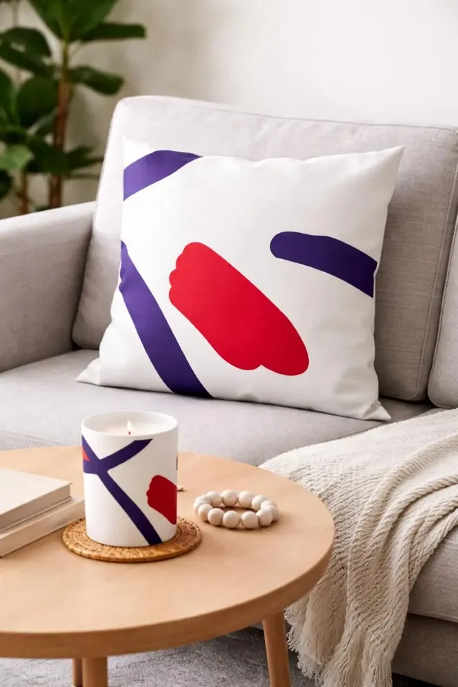 Coussins textile - Coussin décoratif Pincel 45 x 45 - Design by Juan de Lascurain - ARTDECORIS