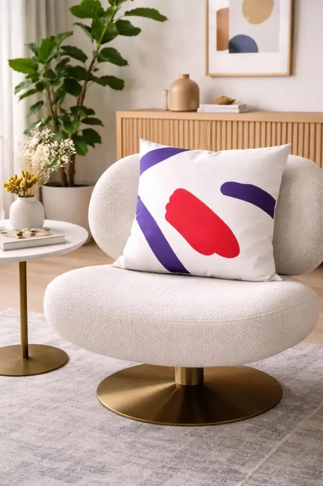 Coussins textile - Coussin décoratif Pincel 45 x 45 - Design by Juan de Lascurain - ARTDECORIS