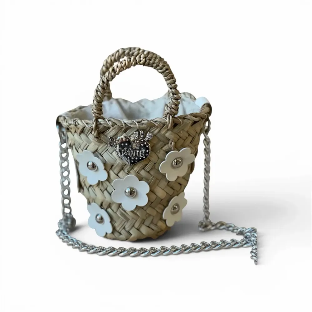 Bags and totes - Daisy mini bag with flowers - DANIÉ