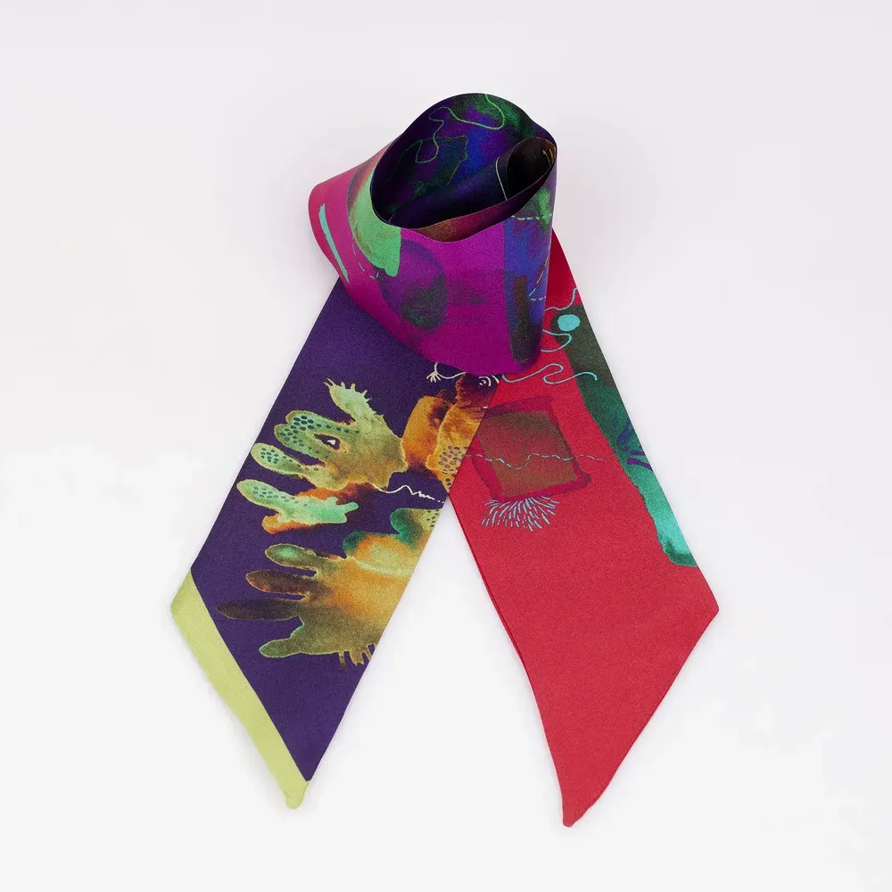 Accessoires cheveux - Ocean Opus Silk Twilly - ELCIELA