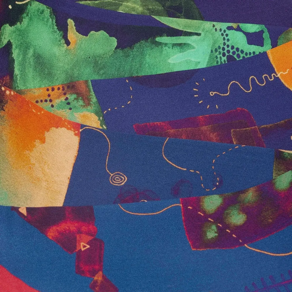 Accessoires cheveux - Maritime Silk Twilly - ELCIELA