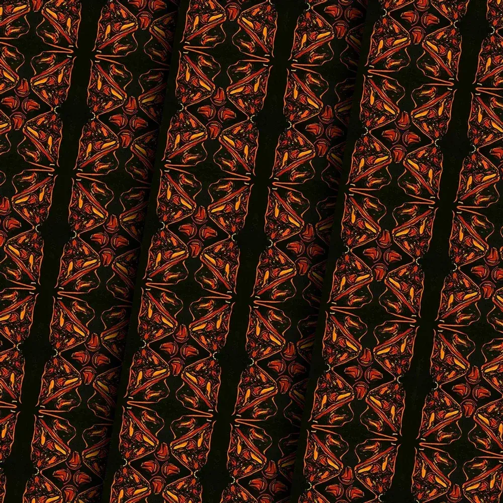 Accessoires cheveux - Redshine Silk Twilly - ELCIELA