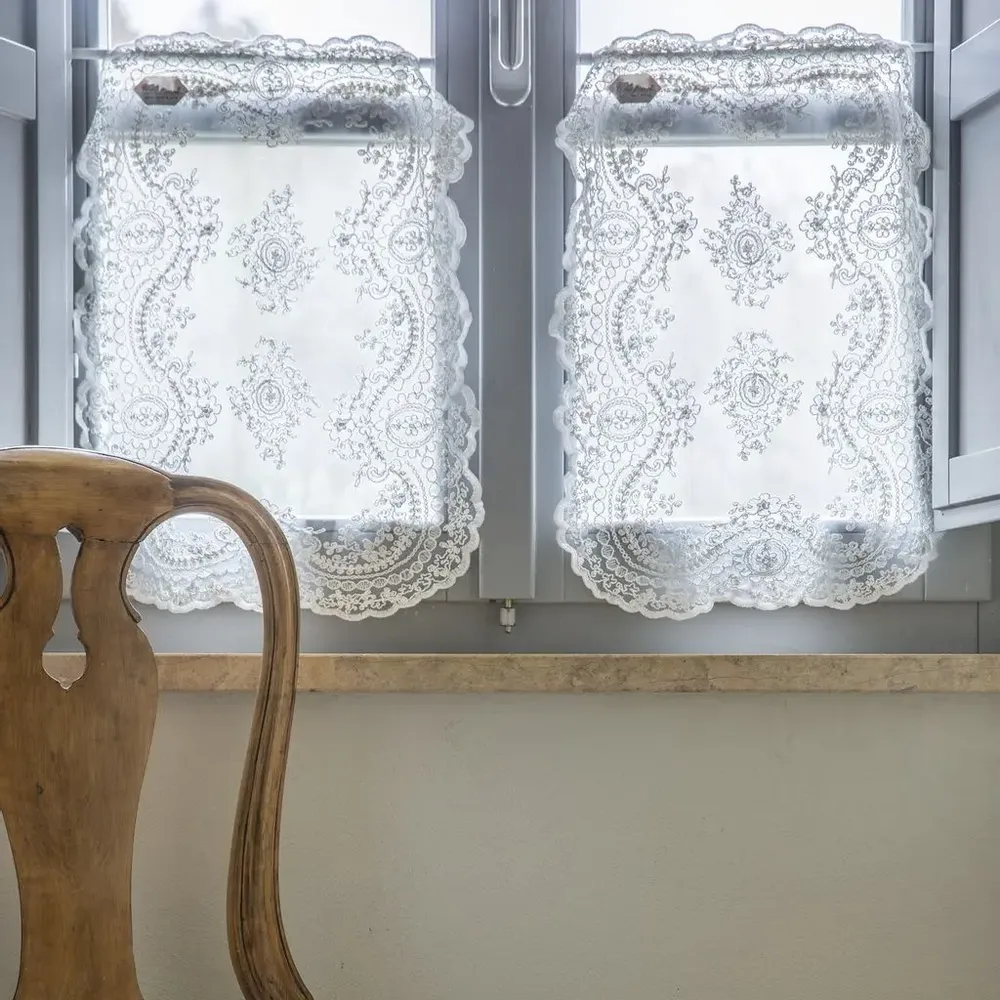 Curtains and window coverings - Set of two Luxury Corinzio Curtain - CHEZ MOI ITALIA
