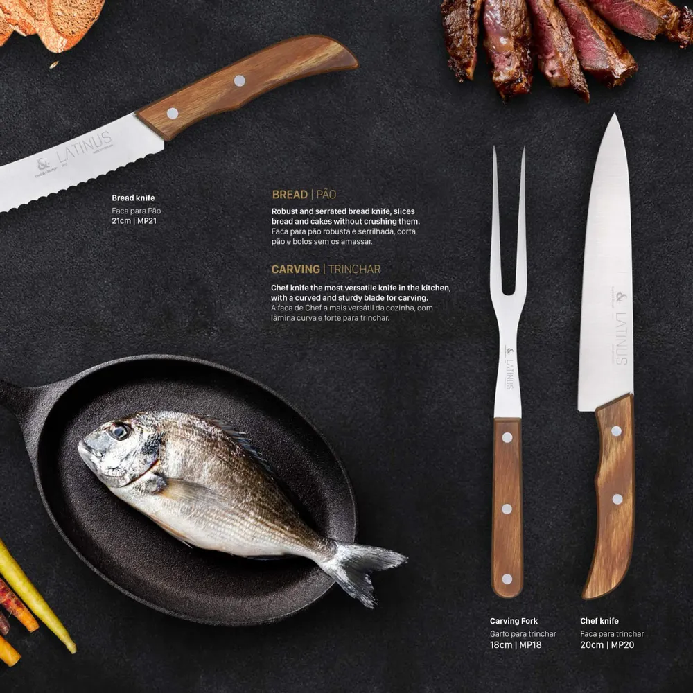 Kitchen utensils - Latinus knife range - COOK&LIFESTYLE
