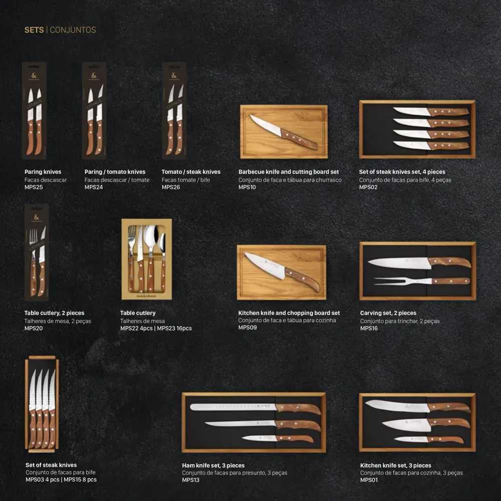 Kitchen utensils - Latinus knife range - COOK&LIFESTYLE