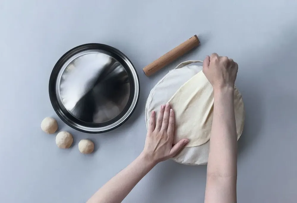 Frying pans - Mini Saj kit in stainless steel - STUDIO TUUT