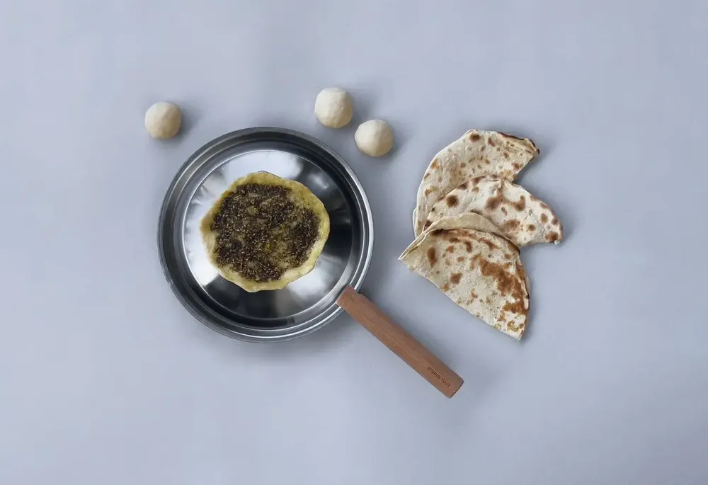 Frying pans - Mini Saj kit in stainless steel - STUDIO TUUT