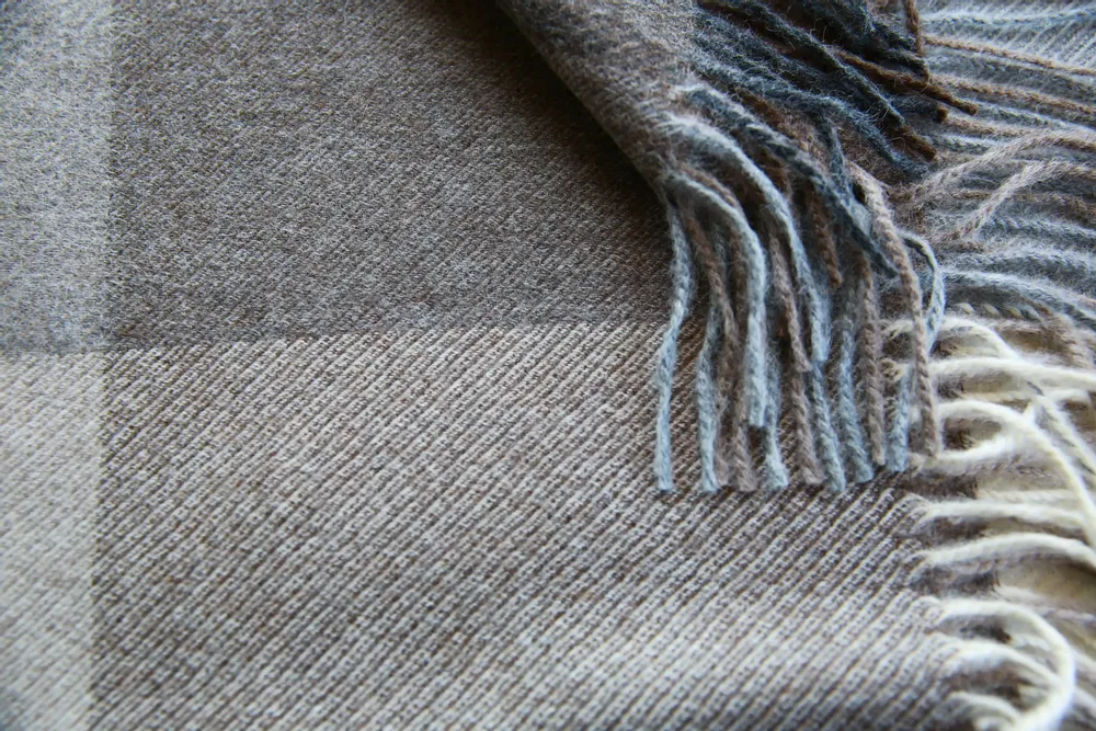 Plaids - Châle Munay pour bébé en alpaga - PUEBLO