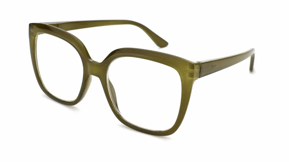 Lunettes - Lunettes de lecture 'Maddie' Olive - GOODLOOKERS