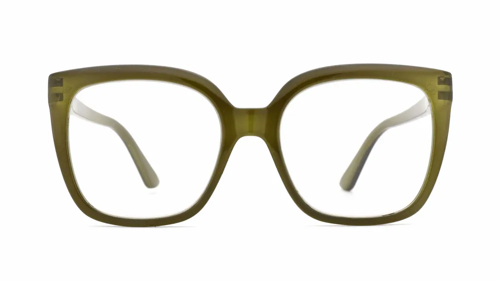 Lunettes - Lunettes de lecture 'Maddie' Olive - GOODLOOKERS