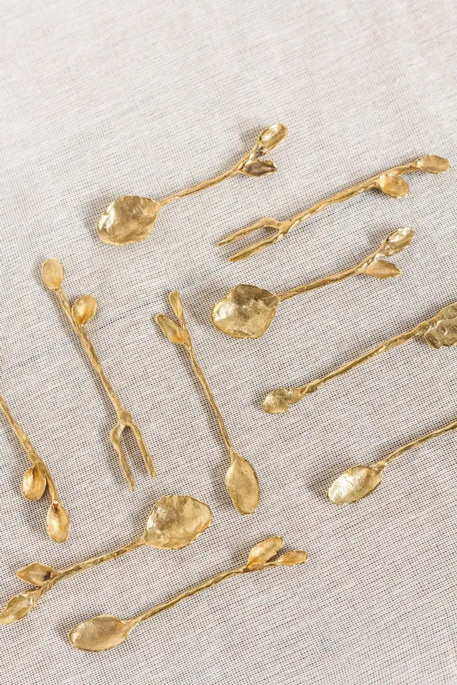 Cutlery set - Leaves Utensils - CÂPÂ JEWELRY