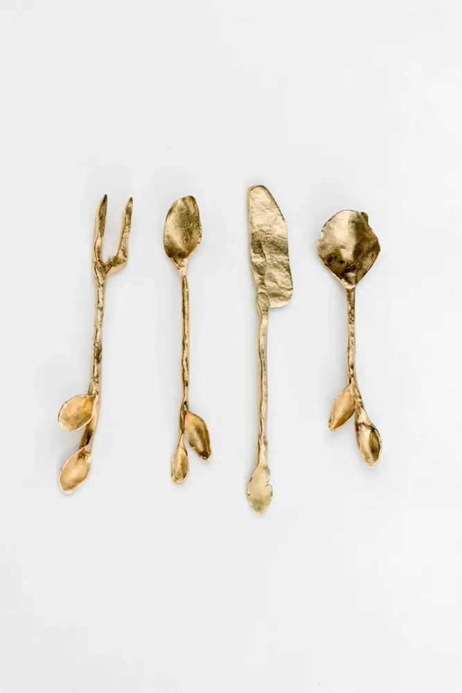 Cutlery set - Leaves Utensils - CÂPÂ JEWELRY