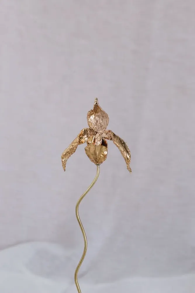 Floral decoration - Huanuco Orchid Sculpture - CÂPÂ JEWELRY