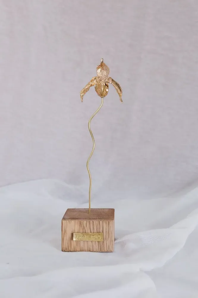Floral decoration - Huanuco Orchid Sculpture - CÂPÂ JEWELRY