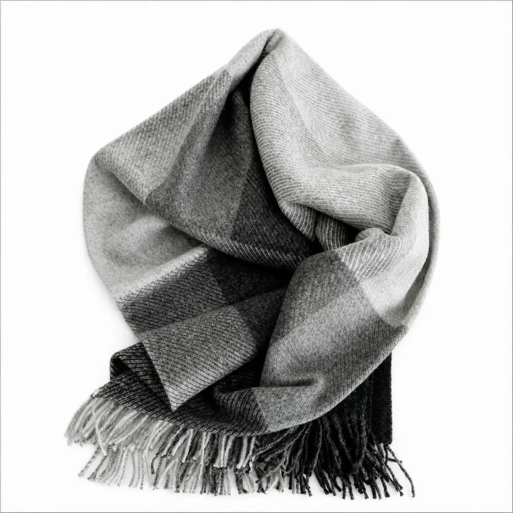 Design objects - Throw Blanket- Alpaca-NEUTRAL Grey - PUEBLO