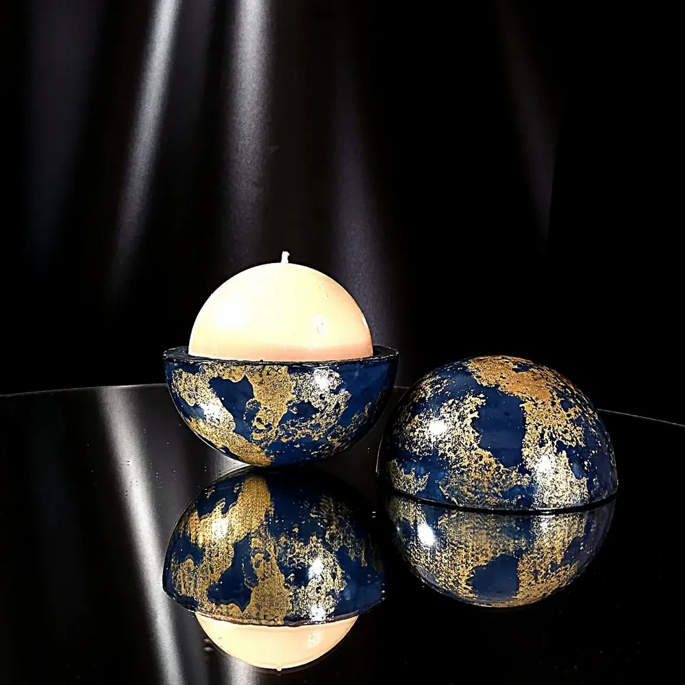 Objets de décoration - Bougie Globe Classic — Santal - PONPON CURIOSITAS