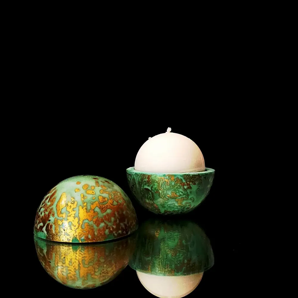 Objets design - Bougie Globe Classic — Figuier - PONPON CURIOSITAS