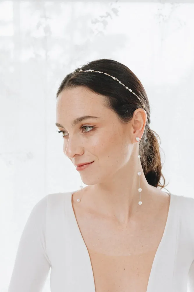Jewelry - Pearl Rain Earrings - CÂPÂ JEWELRY