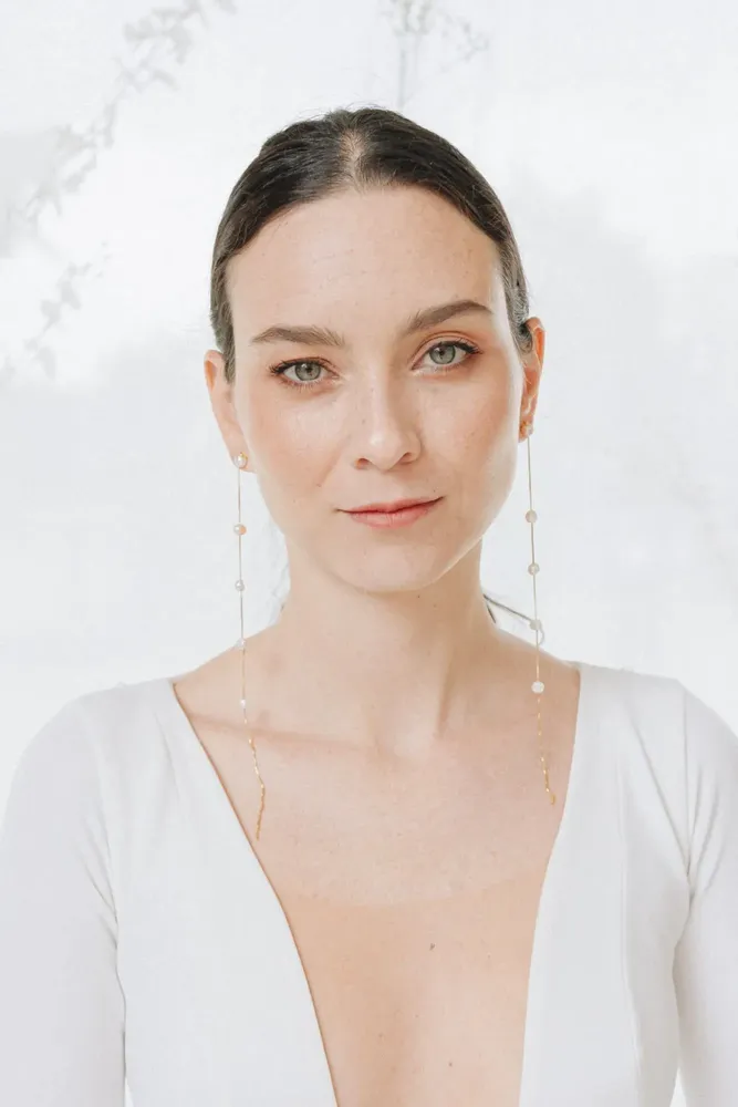Jewelry - Pearl Rain Earrings - CÂPÂ JEWELRY